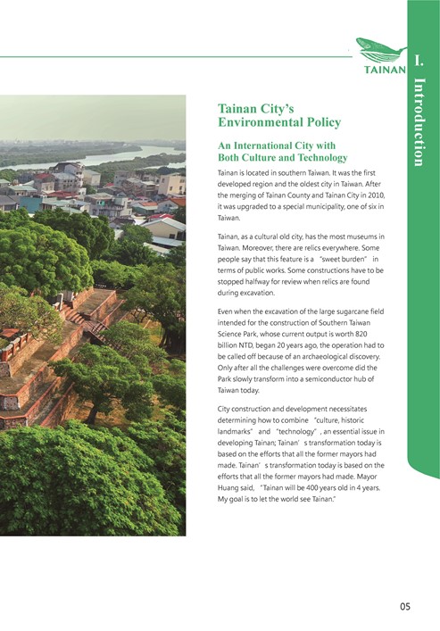 2021 Tainan City Sustainable Development Goal  Voluntary Local Review第9頁內容